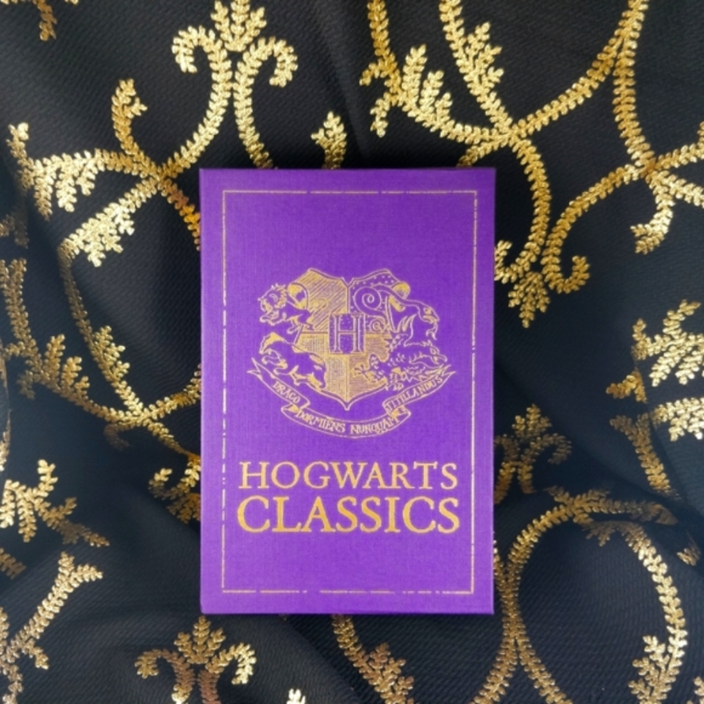 Hogwarts Classics boxed book set quidditch